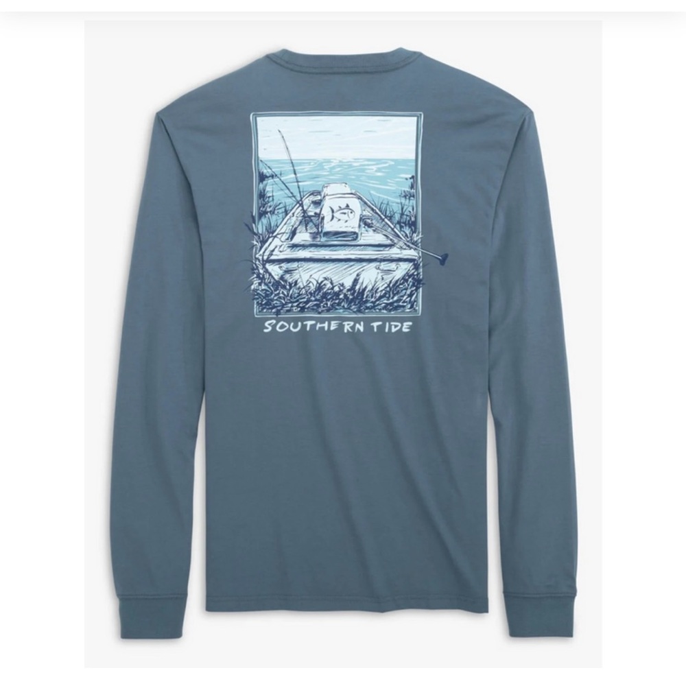 Men’s Southern Tide blue long sleeve size Medium